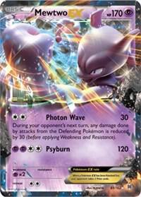 2015 Pokemon XY - BREAKthrough 61/162 Mewtwo EX Ultra Rare