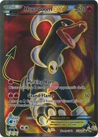 2015 Pokemon XY - BREAKthrough 153/162 Houndoom EX Full Art Ultra Rare