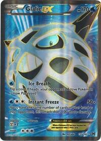 2015 Pokemon XY - BREAKthrough 155/162 Glalie EX (Full Art) Ultra Rare