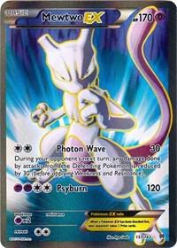 2015 Pokemon XY - BREAKthrough 157/162 Mewtwo EX Full Art Ultra Rare MP