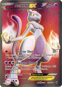 2015 Pokemon XY - BREAKthrough 158/162 Mewtwo Ex Full Art Ultra Rare