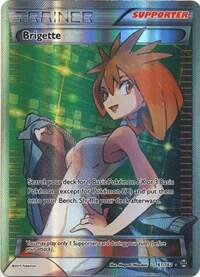 2015 Pokemon XY - BREAKthrough 161/162 Brigette (Full Art) Ultra Rare