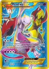 2015 Pokemon XY - BREAKthrough 163/162 Mewtwo EX Full Art Secret Rare
