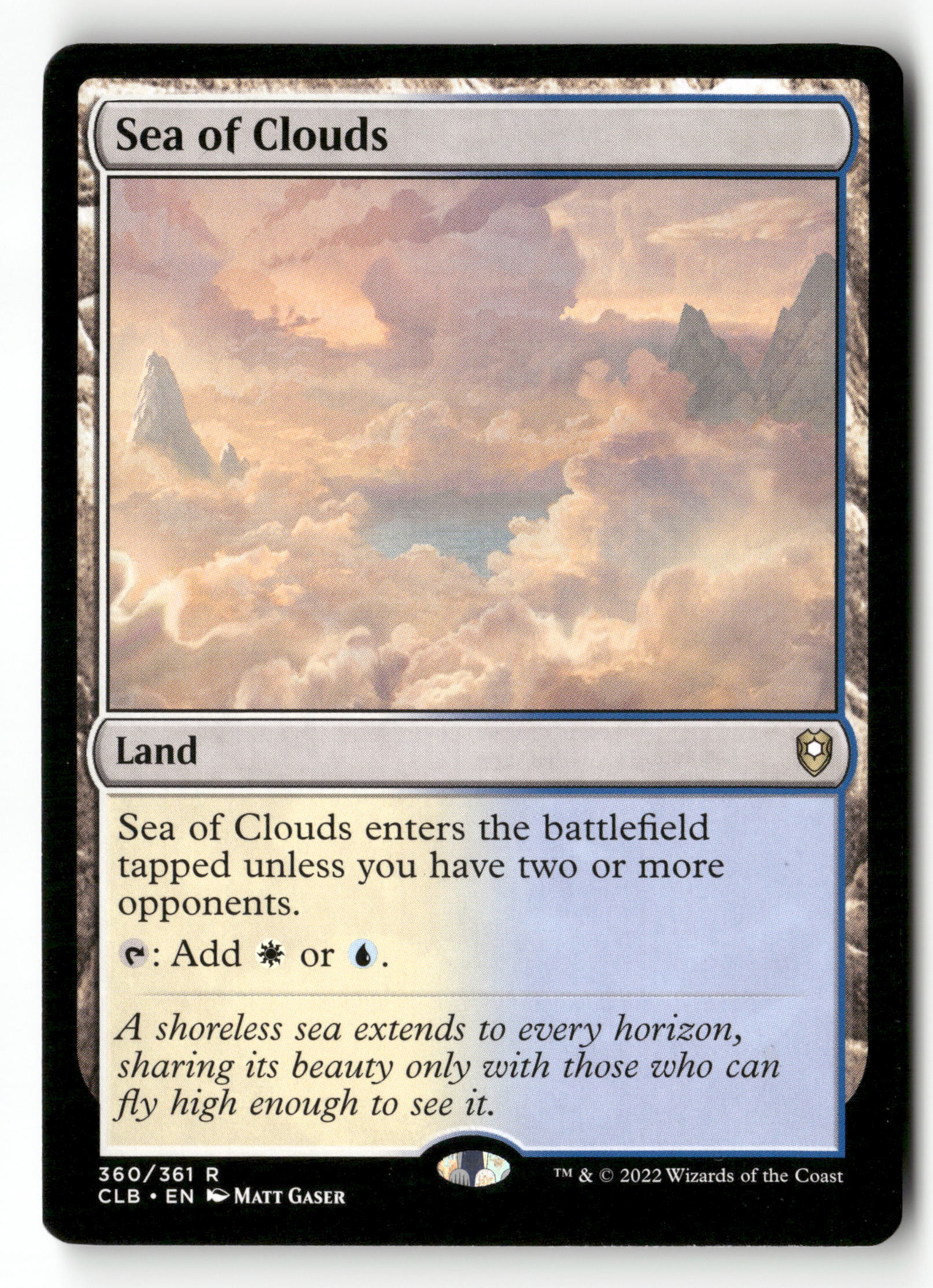 MTG Commander Legends: Battle for Baldur's Gate 360 Sea of Clouds R NM