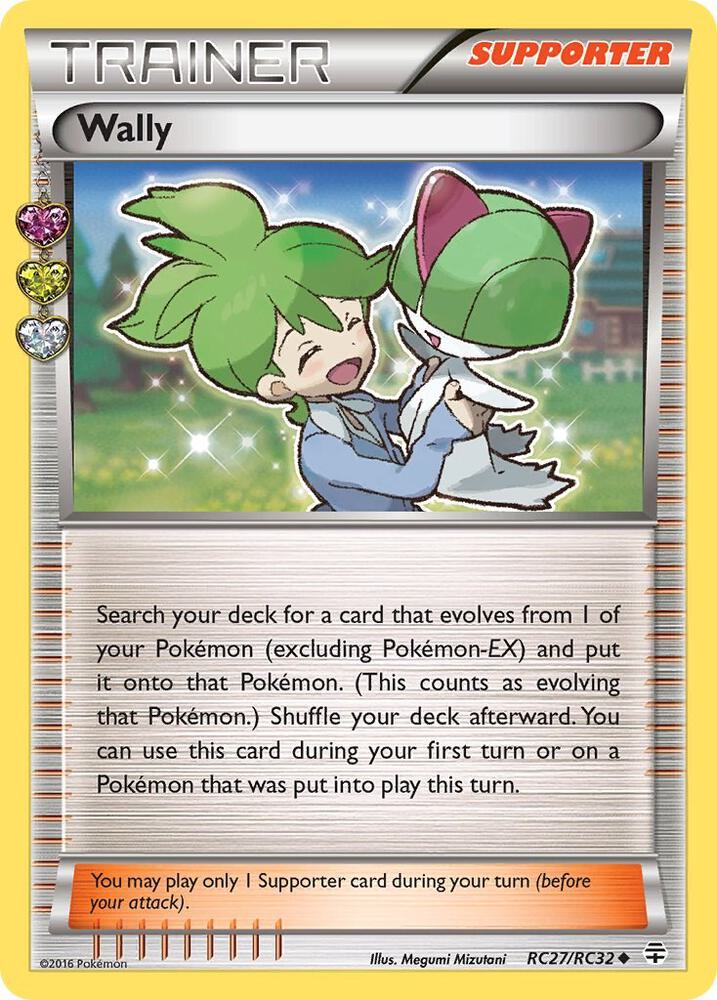 2016 Pokemon Generations: Radiant Collection RC27/RC32 Wally Uncommon