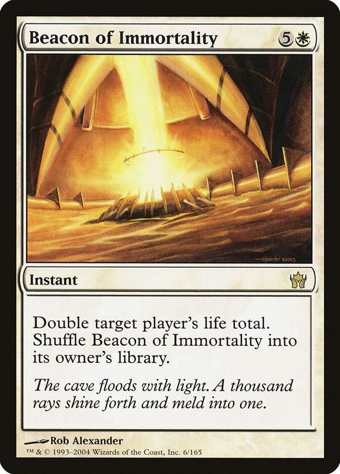 MTG Fifth Dawn 6 Beacon of Immortality R LP