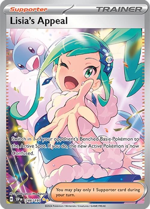 Lisia's Appeal 246/191 (SV08: Surging Sparks)  - Holofoil