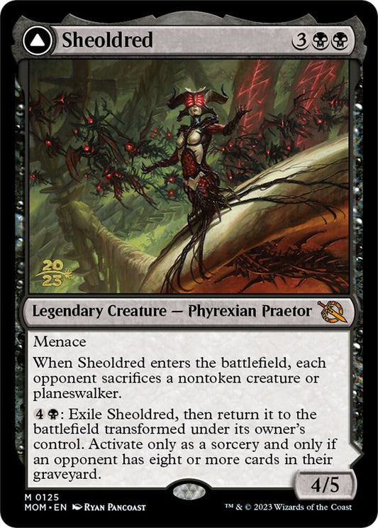 Sheoldred 125 (Prerelease Cards)  - Foil