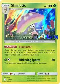 2016 Pokemon SM Promos SM10 Shiinotic - SM10 (Prerelease) [Staff] Promo