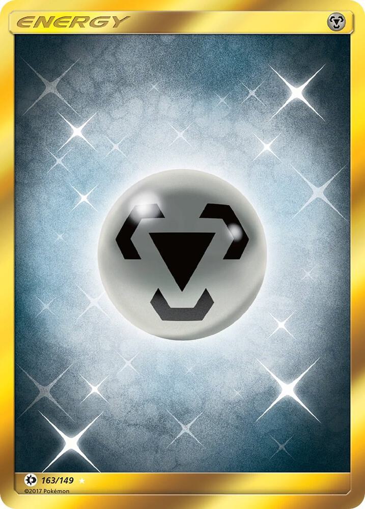 2017 Pokemon SM Base Set 163/149 Metal Energy Secret Rare