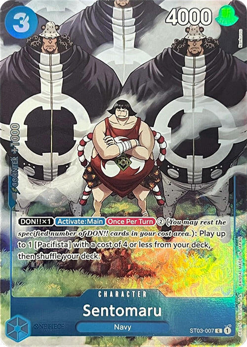 Sentomaru (PCC Fest 23-24) ST03-007 (One Piece Promotion Cards)  - Full Art Foil