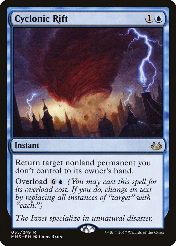 MTG Modern Masters 2017 35 Cyclonic Rift R NM