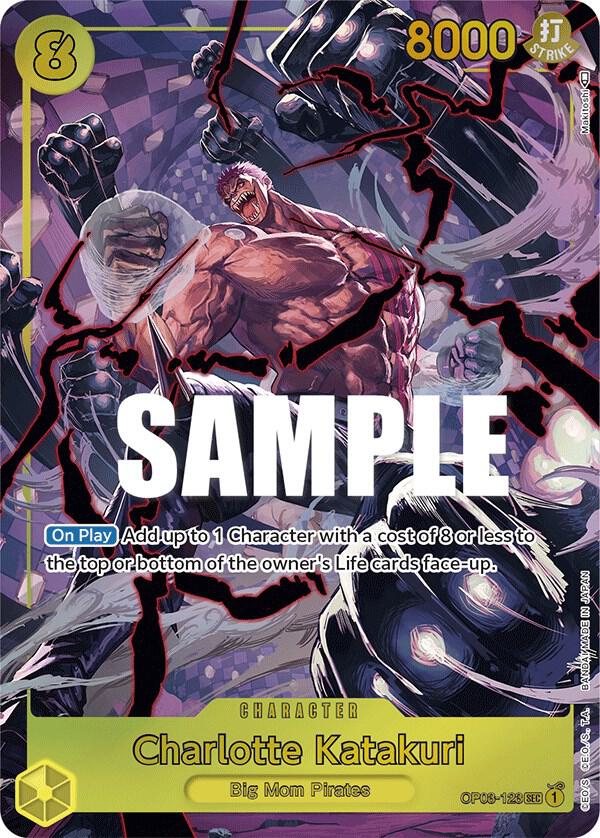Charlotte Katakuri OP03-123 (Pillars of Strength)  - Alternate Art Foil