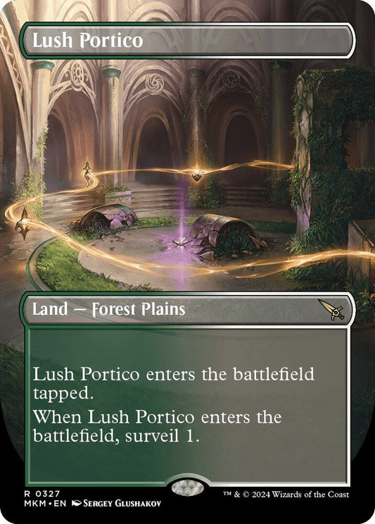 Lush Portico 327/286 (Murders at Karlov Manor)  - Borderless
