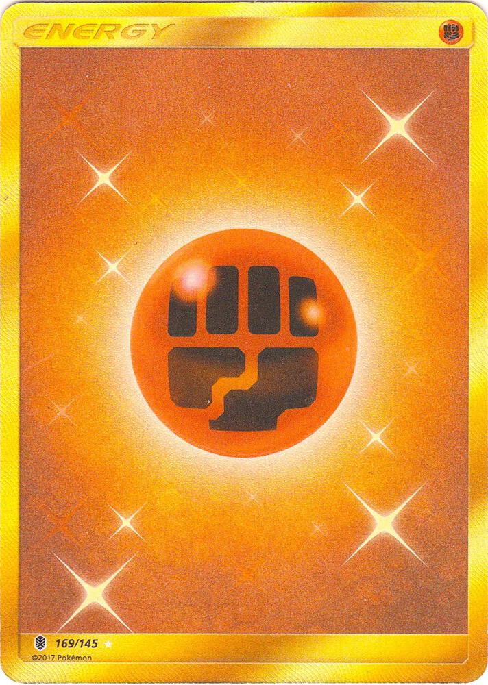 2017 Pokemon SM - Guardians Rising 169/145 Fighting Energy Secret Rare