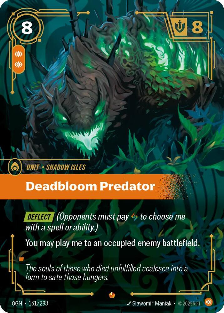 Deadbloom Predator 161/298 (Origins)  - Foil