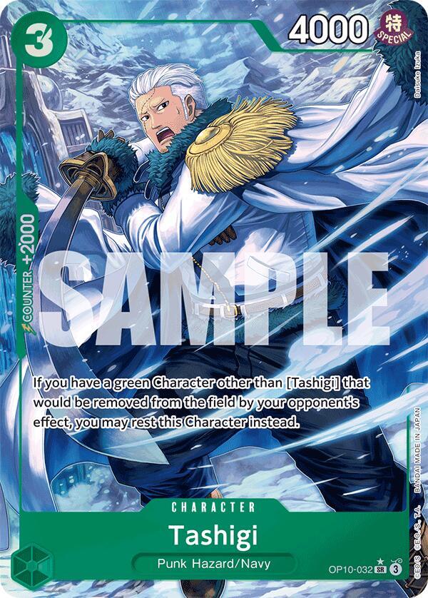 Tashigi OP10-032 (Royal Blood)  - Alternate Art Foil