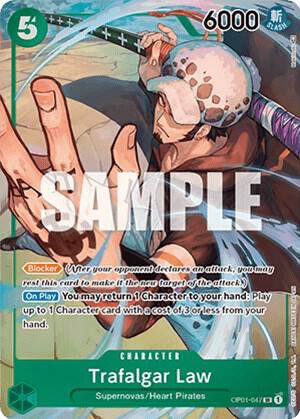 Trafalgar Law OP01-047 (Romance Dawn)  - Alternate Art Foil