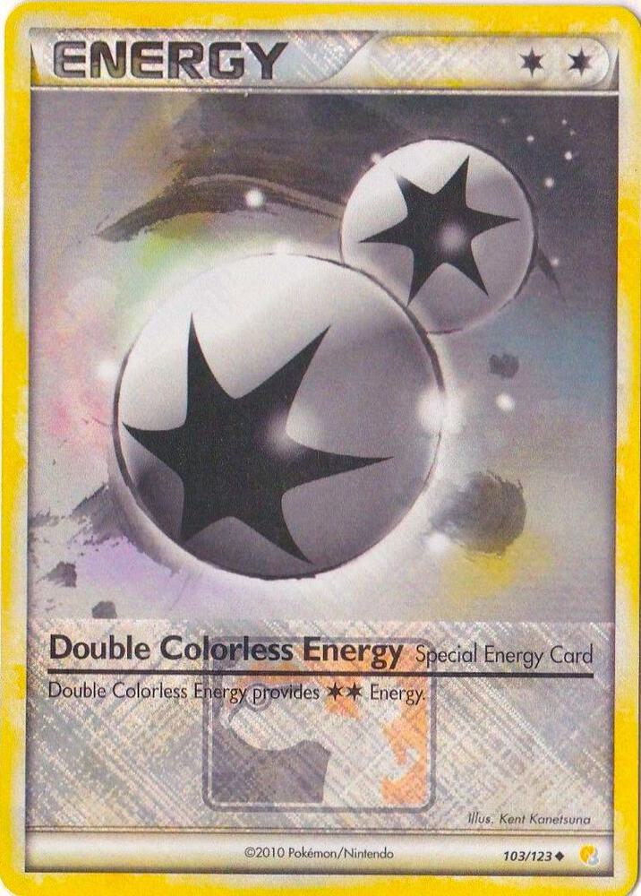 2016 Pokemon League & Championship Cards 103/123 Double Colorless Energy League Promo LP