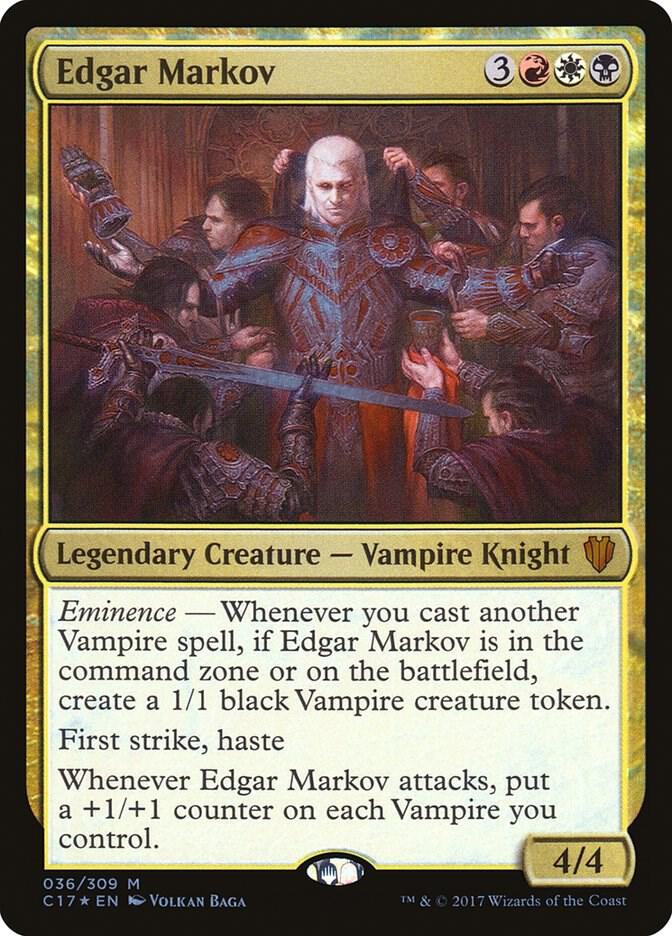 MTG Commander 2017 36 Edgar Markov M NM Foil