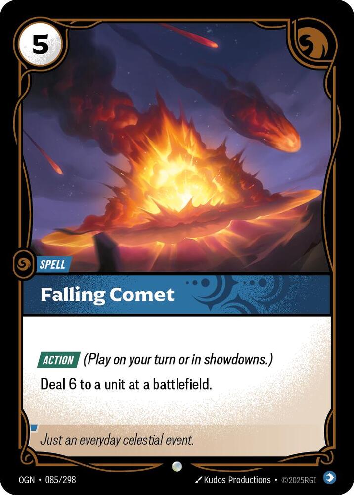 Falling Comet 085/298 (Origins)  - Foil