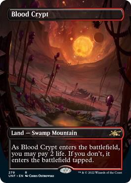 Blood Crypt Borderless 279 (Unfinity) 