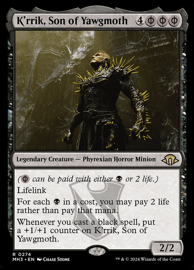 K'rrik, Son of Yawgmoth 274/319 (Modern Horizons 3) 