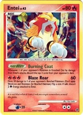2026 Pokemon Promos 004/132 Entei Cracked Ice Holo Promo LP