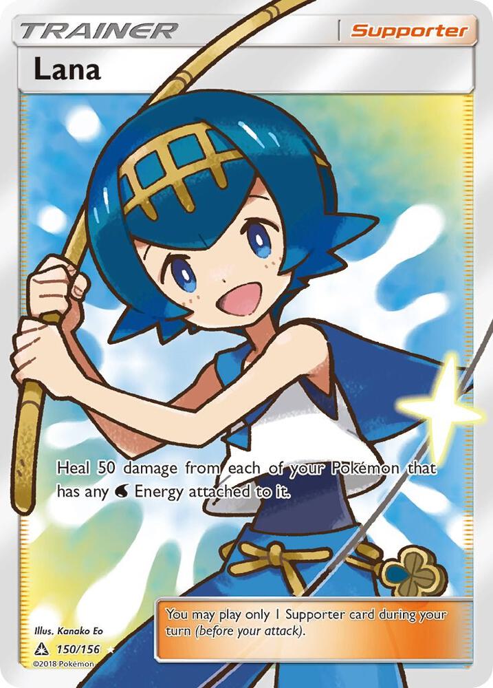 2018 Pokemon SM - Ultra Prism 150/156 Lana (Full Art) Ultra Rare