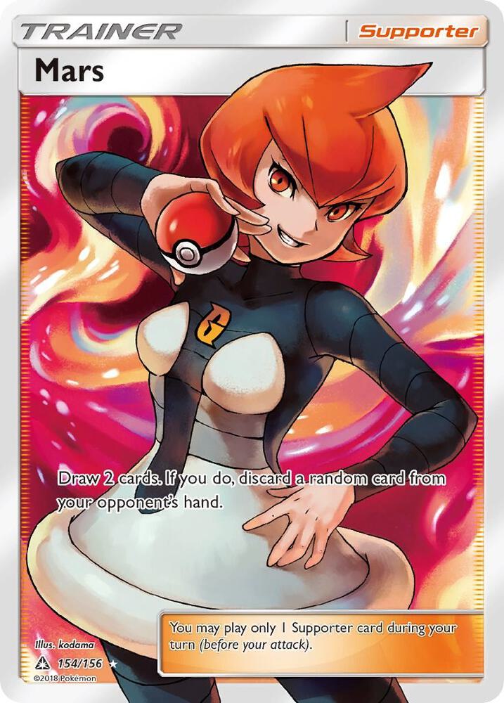 2018 Pokemon SM - Ultra Prism 154/156 Mars (Full Art) Ultra Rare