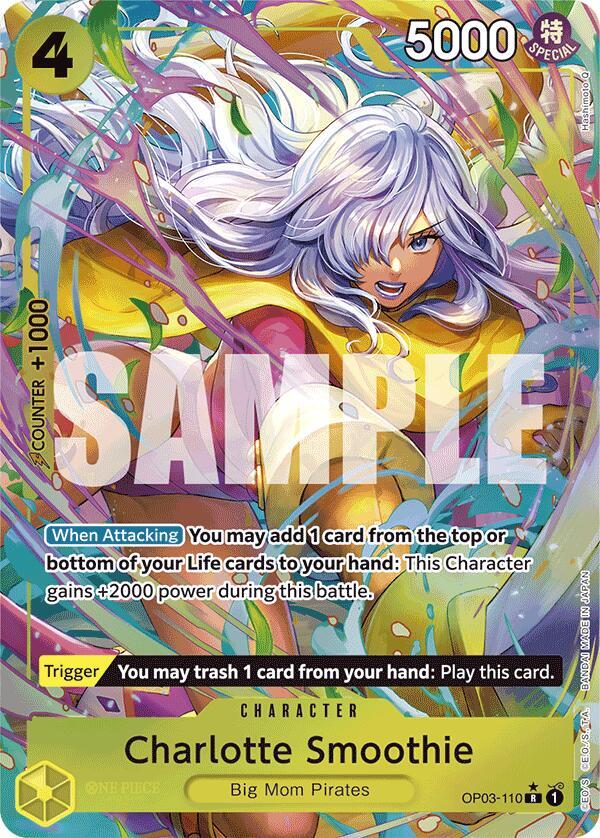 Charlotte Smoothie OP03-110 (Premium Booster -The Best-)  - Alternate Art Foil