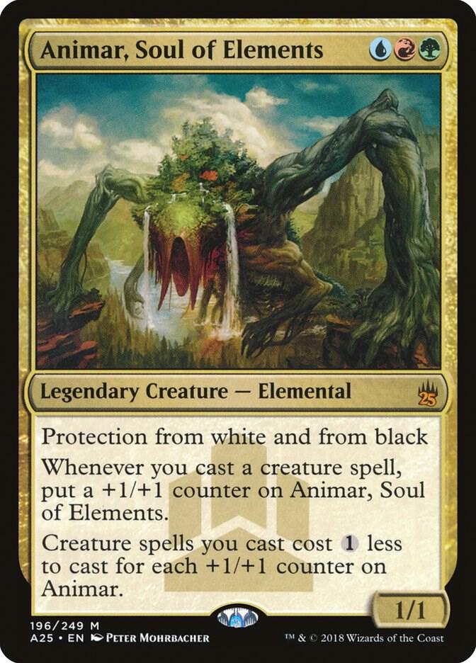 MTG Masters 25 196 Animar, Soul of Elements M NM