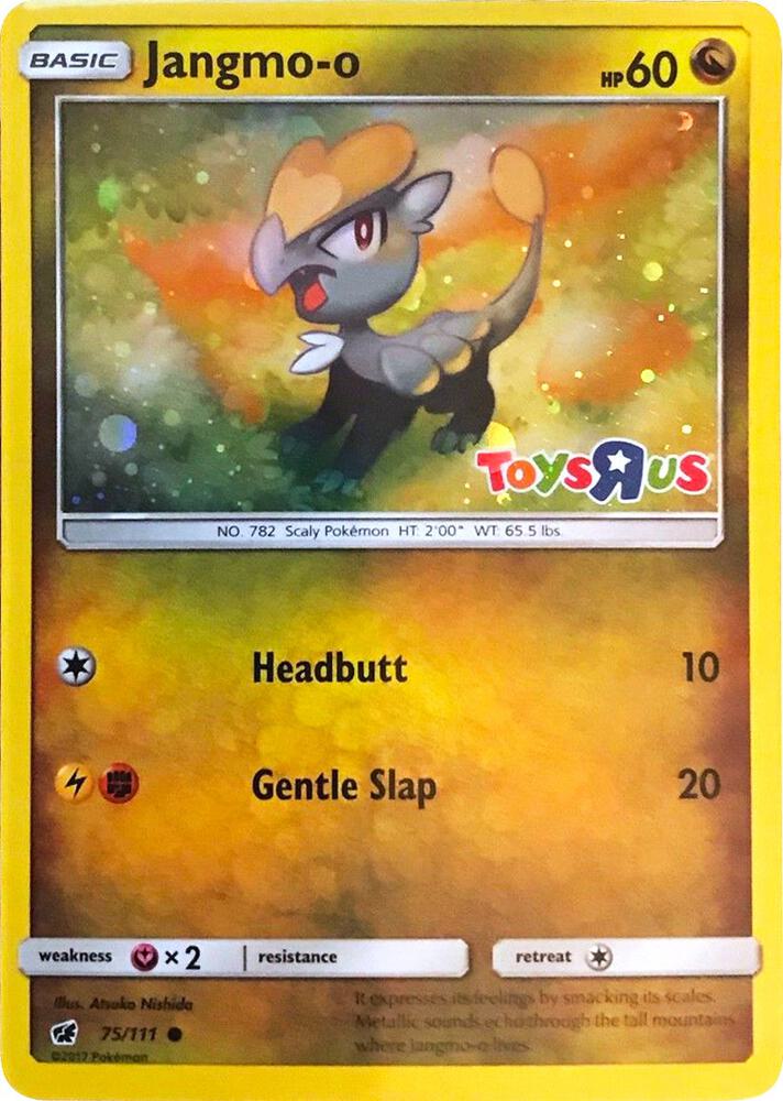 2017 Pokemon 075/111 Jangmo-o - (Toys R Us Promo) Promo SEALED