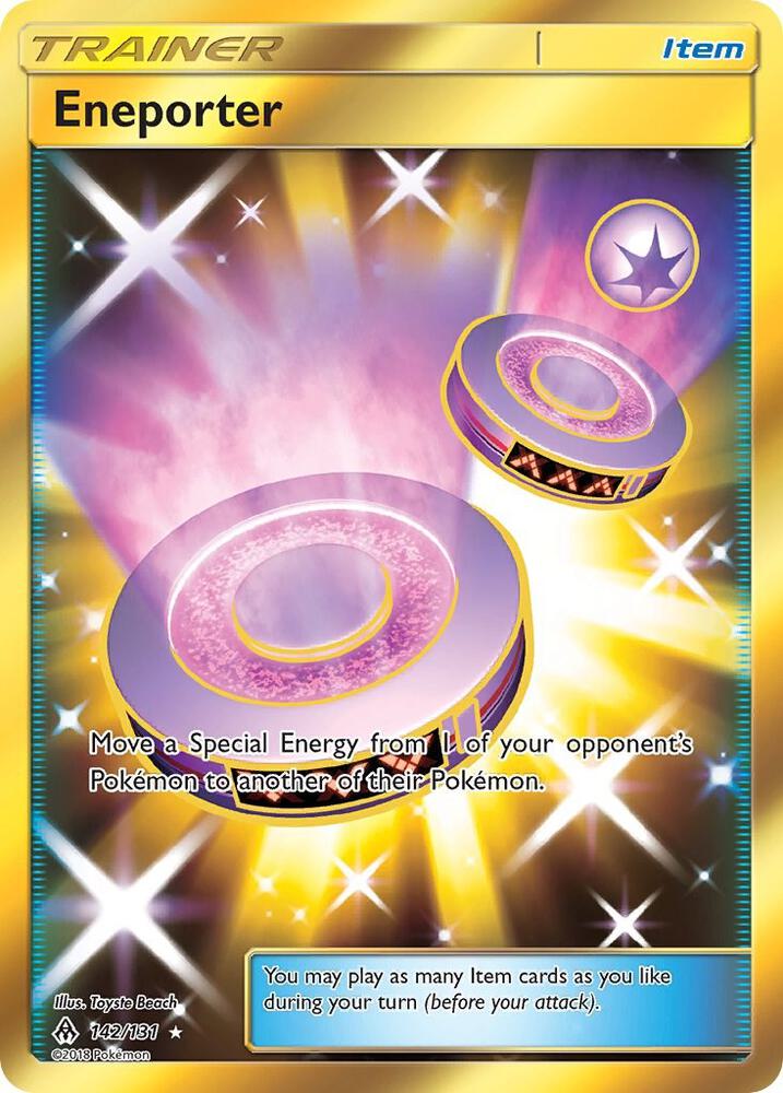 2018 Pokemon SM - Forbidden Light 142/131 Eneporter Secret Rare