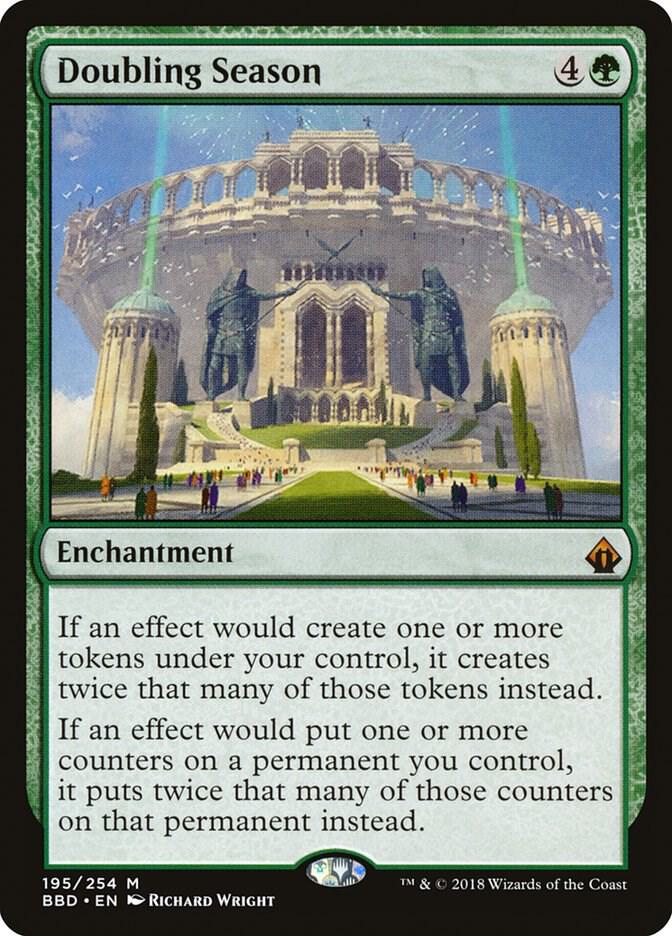 MTG Battlebond 195 Doubling Season M NM
