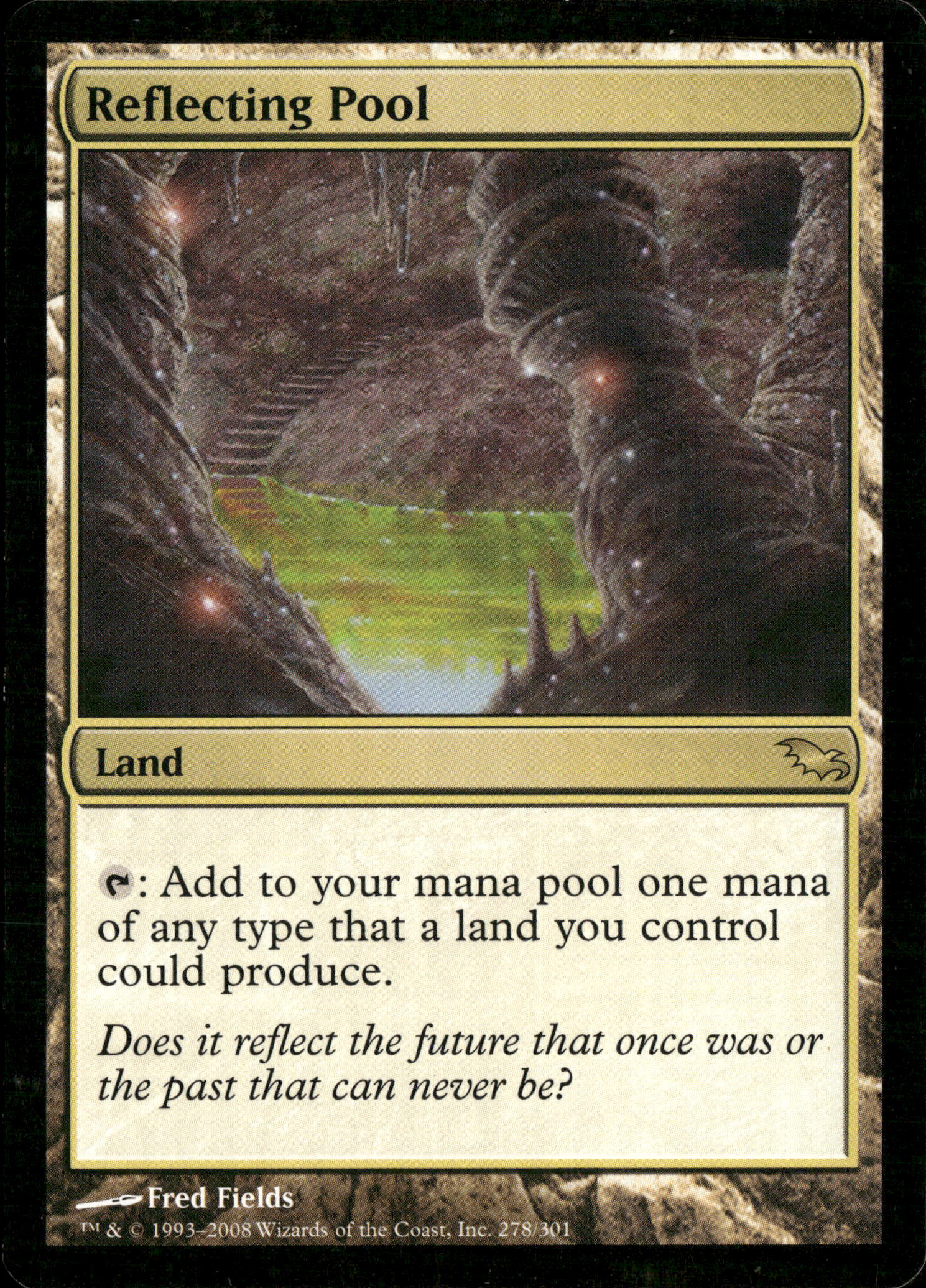 Magic The Gathering Shadowmoor 278 Reflecting Pool R NM