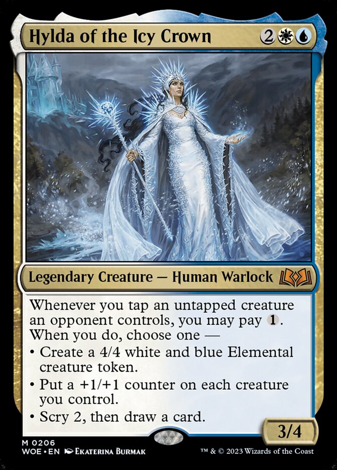 Hylda of the Icy Crown 206/276 (Wilds of Eldraine) 