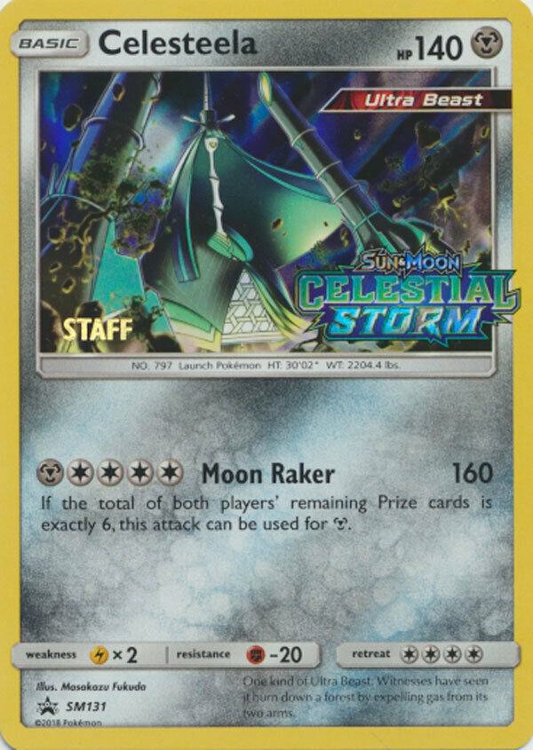 2016 Pokemon SM Promos SM131 Celesteela - SM131 (Prerelease) [Staff] Promo