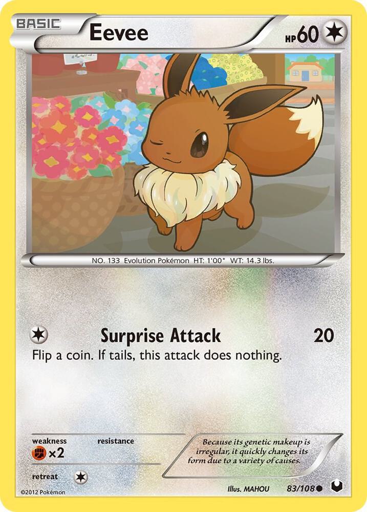 Eevee 83/108 (Dark Explorers) 