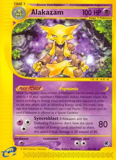 Alakazam 033/165 (Expedition) 