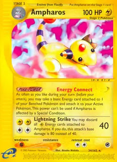 Ampharos 034/165 (Expedition) 
