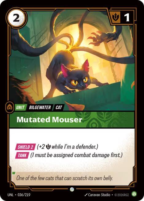 Mutated Mouser 036/219 (Unleashed)  - Foil