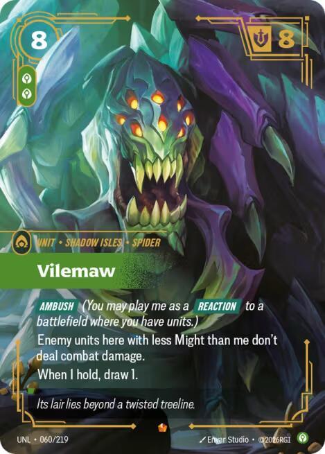 Vilemaw 060/219 (Unleashed)  - Foil