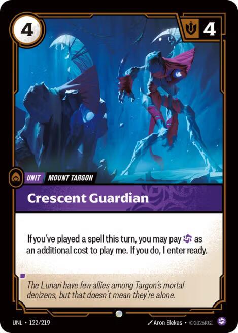 Crescent Guardian 122/219 (Unleashed)  - Foil