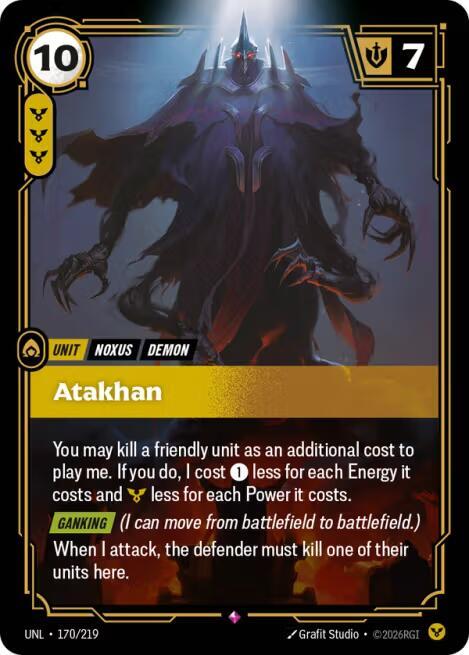 Atakhan 170/219 (Unleashed)  - Foil