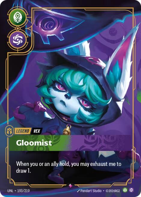 Vex - Gloomist 193/219 (Unleashed)  - Foil