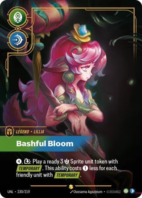 Lillia - Bashful Bloom 230/219 (Unleashed)  - Foil