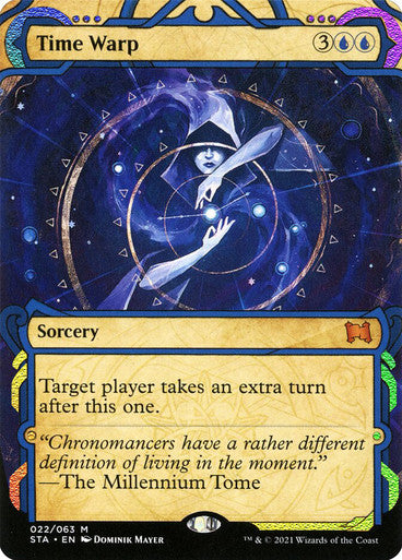 Time Warp  22 (Strixhaven: Mystical Archives)  - Etched Foil