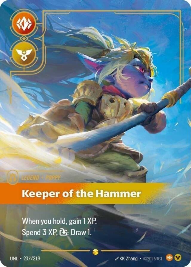 Poppy - Keeper of the Hammer 237/219 (Unleashed)  - Foil