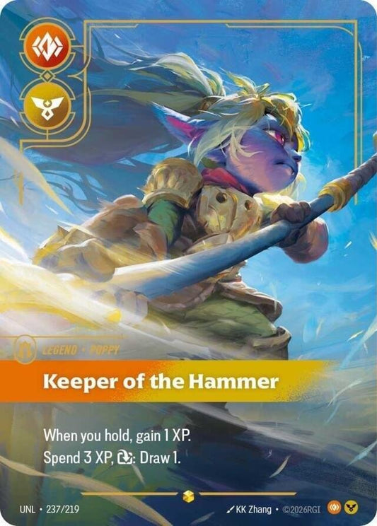 Poppy - Keeper of the Hammer 237/219 (Unleashed)  - Foil